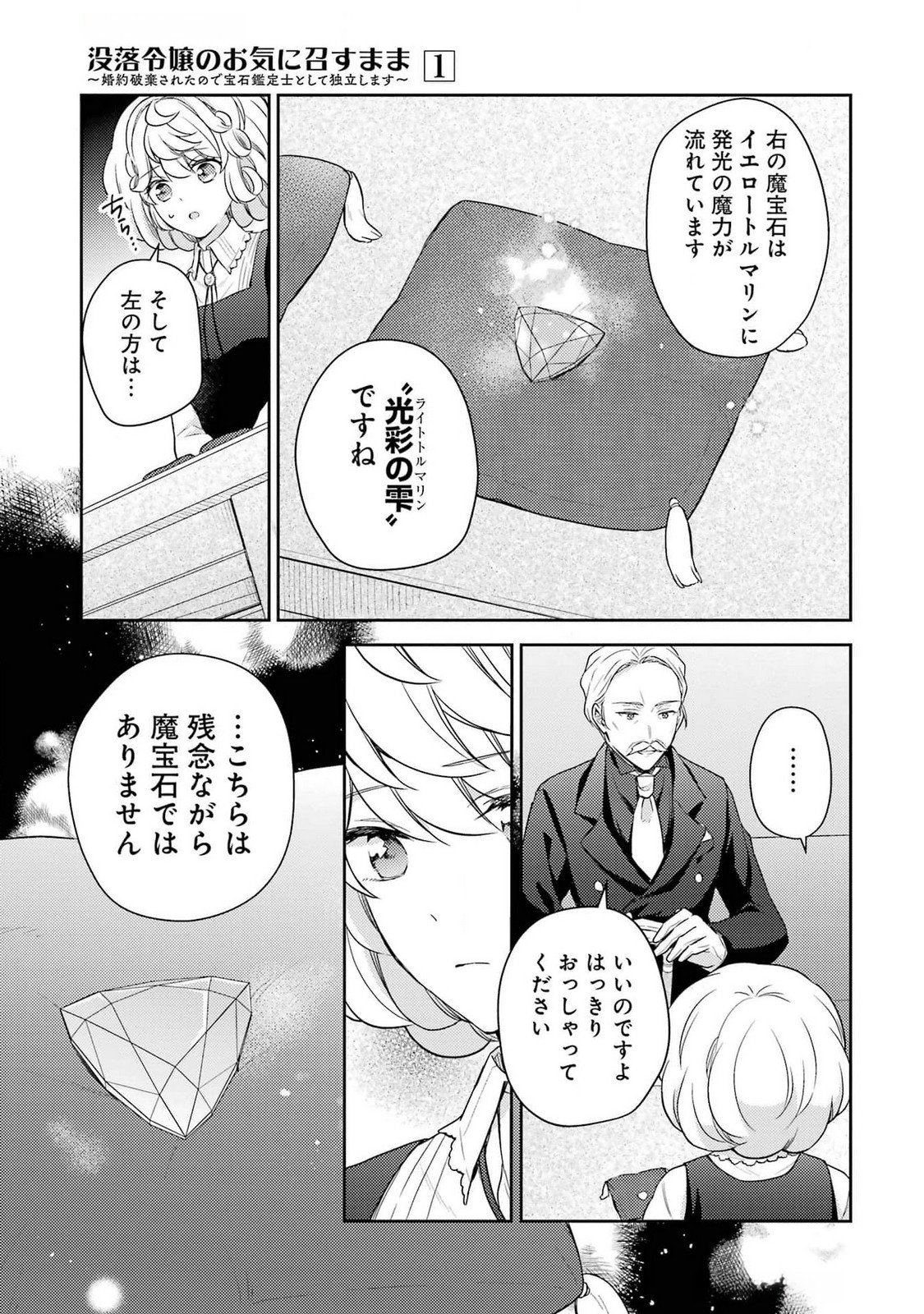 婚約破棄されたので宝石鑑定士として独立します 第3話 - Page 17