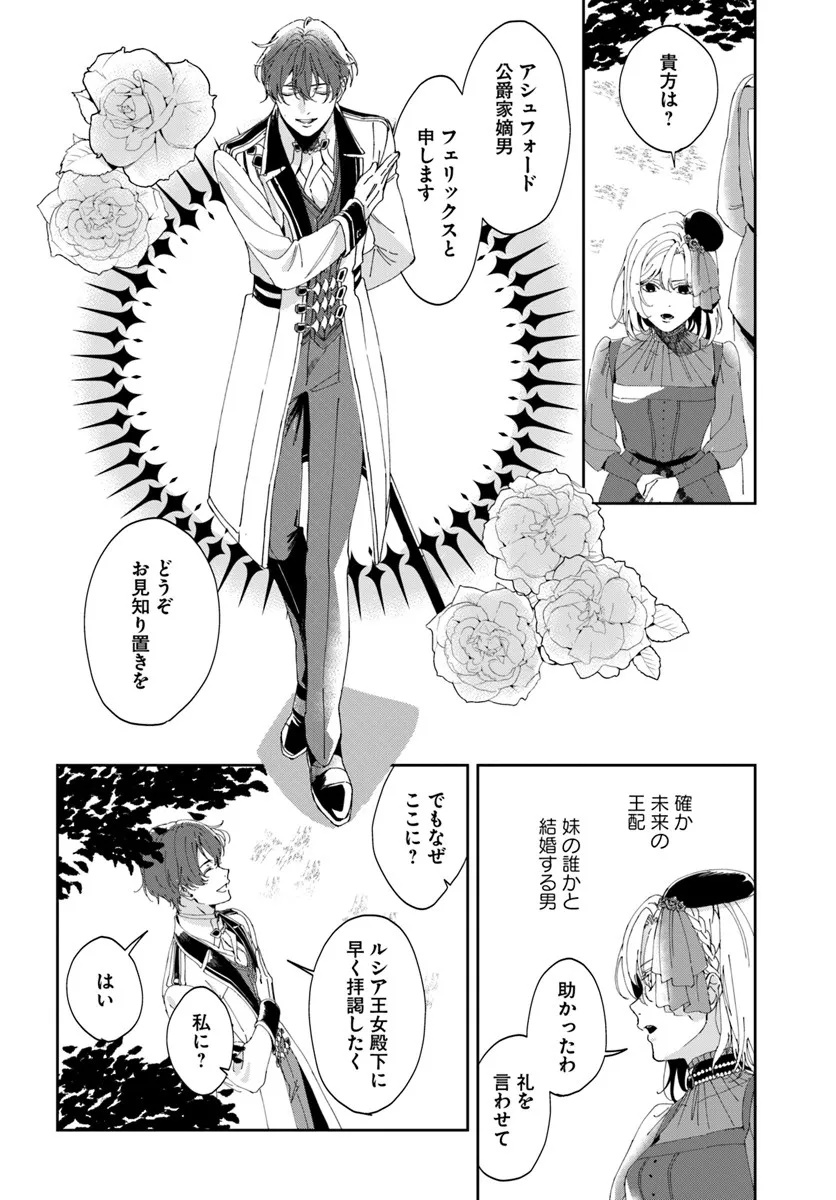 第一王女ルシアの帰還と華麗なる快進撃　海の守護騎士との出逢い 第1話 - Page 14