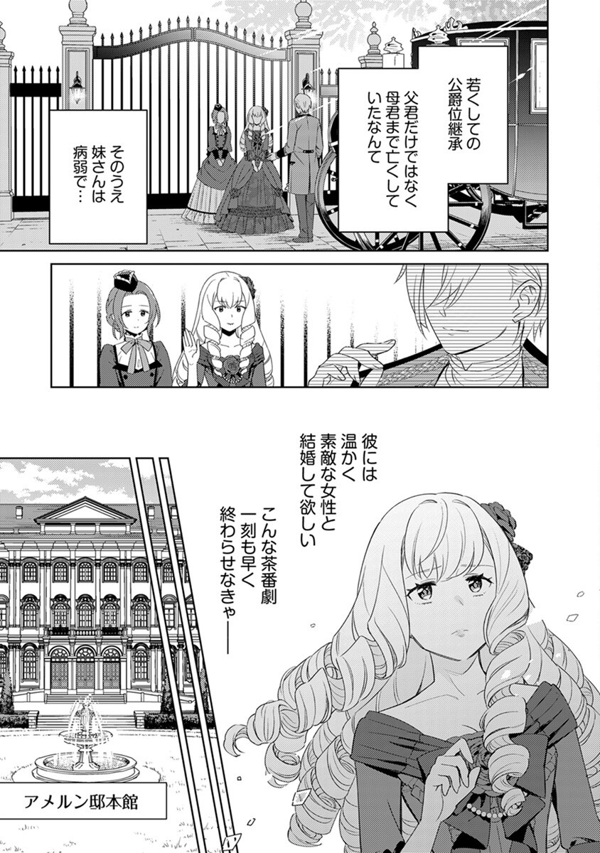 身代わり伯爵令嬢だけれど、婚約者代理はご勘弁 第5話 - Page 3