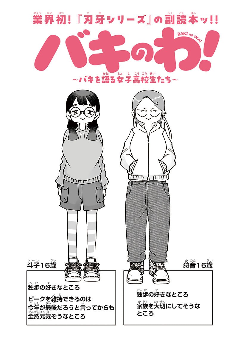 バキのわ!～バキを語る女子高校生たち～ 第5話 - Page 2