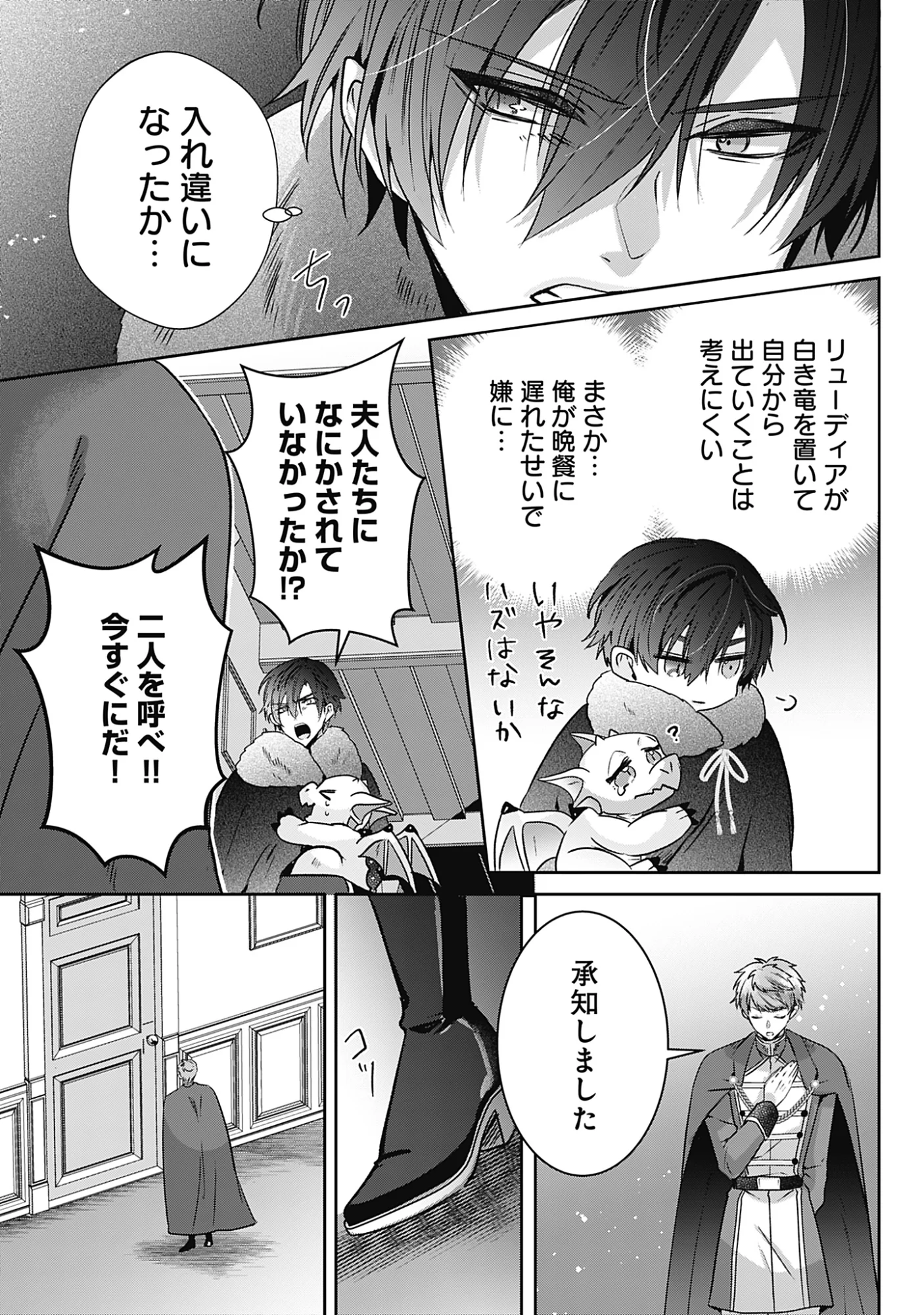 籠のなかの竜聖女 虐げられた伯爵令嬢は、今日も溺愛されています 第21話 - Page 29